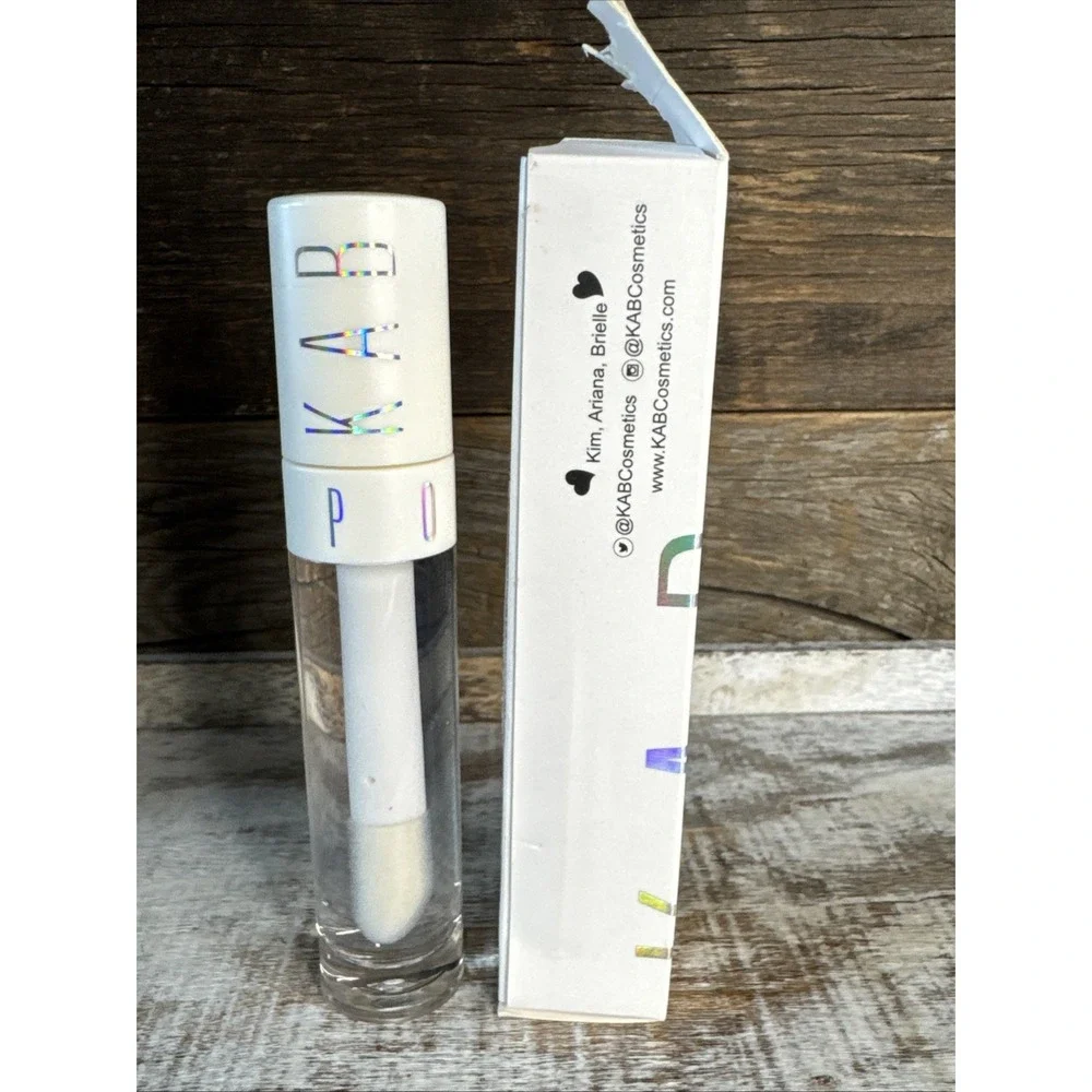 KAB Cosmetics Lip‎ Oil Sugar High Clear NIB | MSRP = $20